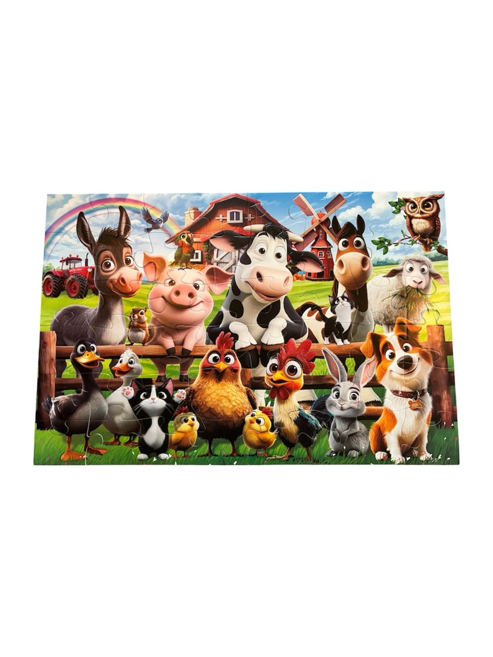 3/$20 Farm Animals 48 Piece Puzzle for Toddlers and Kids